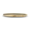 Thumbnail Image 2 of Marco Dal Maso Men's Acies Thin Bangle Bracelet Black Enamel Sterling Silver/18K Yellow Gold-Plated 7&quot;