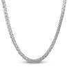 Thumbnail Image 0 of Men's Solid Curb Link Necklace Sterling Silver 6.9mm 22"