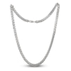 Thumbnail Image 1 of Men's Solid Curb Link Necklace Sterling Silver 6.9mm 22"