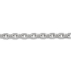 Thumbnail Image 3 of Men's Diamond-Cut Solid Cable Chain Necklace Sterling Silver 5.0mm 20"