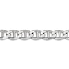 Thumbnail Image 1 of Men's Solid Mariner Chain Bracelet Sterling Silver 11mm 8.5&quot;