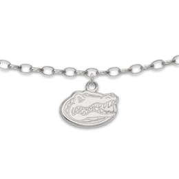 University of Florida Anklet Sterling Silver 9&quot;