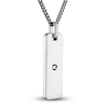 Thumbnail Image 3 of 1933 by Esquire Men's Carbon Fiber Pendant Necklace Sterling Silver 22&quot;