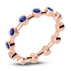 Thumbnail Image 1 of Juliette Maison Natural Blue Sapphire Ring 10K Rose Gold
