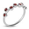 Thumbnail Image 1 of Juliette Maison Natural Garnet Ring 10K White Gold