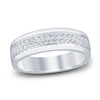 Thumbnail Image 1 of Men's Diamond Ring 1/2 ct tw Round 14K White Gold