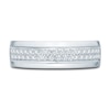 Thumbnail Image 3 of Men's Diamond Ring 1/2 ct tw Round 14K White Gold