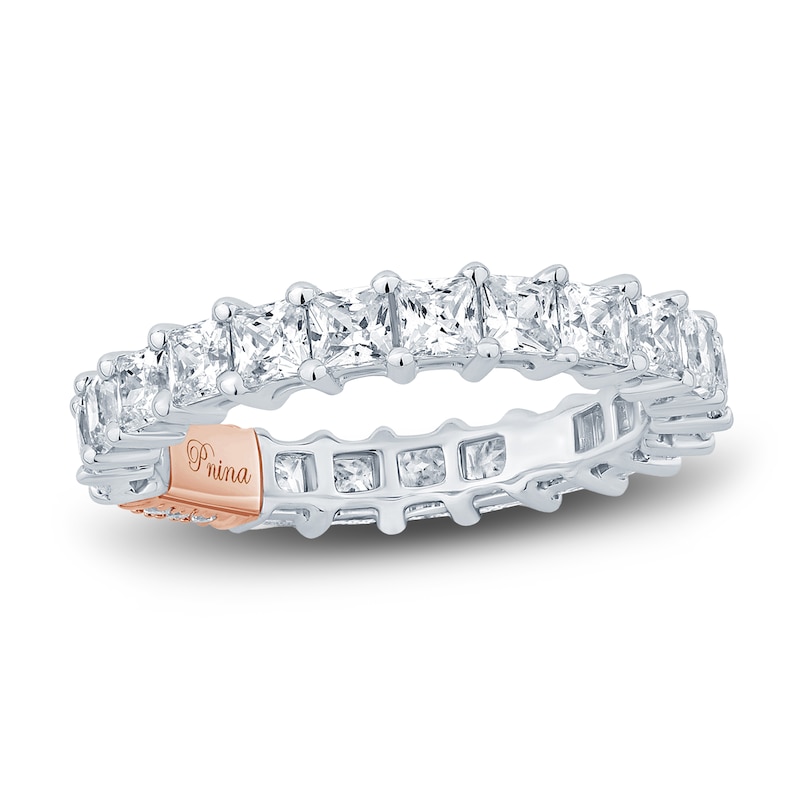 Main Image 1 of Pnina Tornai Diamond Eternity Ring 2-1/2 ct tw Princess 14K White Gold