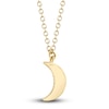 Thumbnail Image 3 of Shy Creation Moon Necklace Diamond Accents 14K Yellow Gold 18&quot; SC55002688