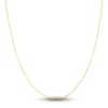 Thumbnail Image 0 of Solid Paperclip Chain Necklace 18K Yellow Gold 18" 1.7mm