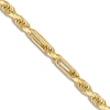 Thumbnail Image 1 of Diamond-Cut Solid Rope Chain Necklace 14K Yellow Gold 18&quot; 2.5mm