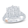 Thumbnail Image 0 of Pnina Tornai Diamond Princess-Cut Quad Engagement Ring 2-1/3 ct tw 14K White Gold
