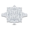 Thumbnail Image 2 of Pnina Tornai Diamond Princess-Cut Quad Engagement Ring 2-1/3 ct tw 14K White Gold