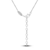 Thumbnail Image 1 of Yoko London Akoya Cultured Pearl & Diamond Station Necklace 1/15 ct tw 18K White Gold 18"