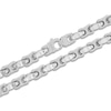 Thumbnail Image 2 of Men's Puffed Mariner Chain Necklace Stainless Steel 24&quot;