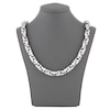 Thumbnail Image 5 of Men's Puffed Mariner Chain Necklace Stainless Steel 24&quot;