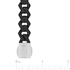 Thumbnail Image 3 of Diamond Clasp Link Bracelet 1/2 ct tw Stainless Steel & Black Ion Plating 8.5"