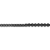 Thumbnail Image 3 of Men's Natural Black Agate Bead & Box Chain Layered Bracelet Black Ion-Plated Stainless Steel 8.5&quot;