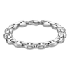 Thumbnail Image 2 of Men's Matte Puff Chain Bracelet 8.5mm Stainless Steel 8.5&quot;