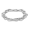 Thumbnail Image 2 of Men's Stirrup Link Chain Bracelet Stainless Steel 8.5&quot;