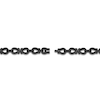 Thumbnail Image 4 of Men's Stirrup Link Chain Bracelet Black Ion-Plated Stainless Steel 8.5&quot;