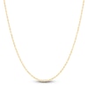 Thumbnail Image 1 of Solid Glitter Rope Chain Necklace 1.6mm 14K Yellow Gold 16&quot;