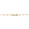 Thumbnail Image 2 of Solid Glitter Rope Chain Necklace 1.6mm 14K Yellow Gold 16&quot;