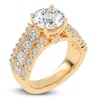 Thumbnail Image 2 of Round-Cut Created By Jared Studio Lab-Created Diamond Engagement Ring 3-3/4 ct tw 14K Yellow Gold