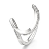 Thumbnail Image 4 of J'Lure Lab-Created Diamond Contour Wedding Band 1/6 ct tw 18K White Gold