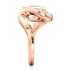 Thumbnail Image 3 of J'Lure Carre Step-Cut Lab-Created Diamond Engagement Ring 3 ct tw 18K Rose Gold