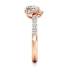 Thumbnail Image 3 of J'Lure Heart Brilliant-Cut Two-Stone Lab-Created Diamond Engagement Ring 1-3/4 ct tw 18K Rose Gold