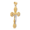 Thumbnail Image 3 of Men's Crucifix Pendant 14K Two-Tone Gold