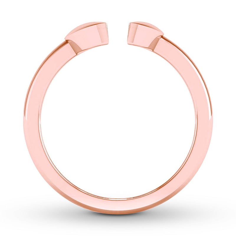 Main Image 2 of Half-Circle Deconstructed Ring 10K Rose Gold