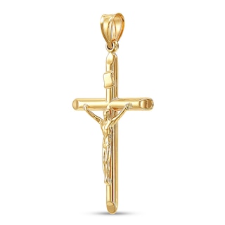 Crucifix Charm 14K Yellow Gold | Jared