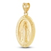 Thumbnail Image 1 of Mother Mary Medal Charm 14K Yellow Gold