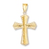 Thumbnail Image 1 of Cross Charm 14K Yellow Gold