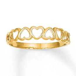 Heart Ring 14K Yellow Gold