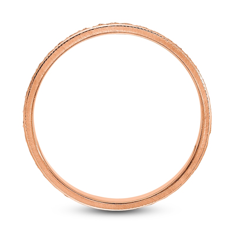 Main Image 2 of Design Wedding Band 14K Rose Gold