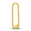 Thumbnail Image 0 of Large Oval Push Charm 14K Yellow Gold