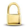 Thumbnail Image 1 of Padlock Push Lock Charm 14K Yellow Gold