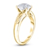 Thumbnail Image 2 of Diamond Solitaire Infinity Engagement Ring 2 ct tw Round 14K Yellow Gold (I2/I)