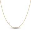 Thumbnail Image 1 of Children's Semi-Solid Glitter Rope Necklace 14K Yellow Gold 13&quot;