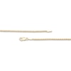 Thumbnail Image 2 of Children's Semi-Solid Glitter Rope Necklace 14K Yellow Gold 13&quot;