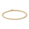 Thumbnail Image 1 of Children's Hollow Miami Cuban Link Bracelet 14K Yellow Gold 6&quot;