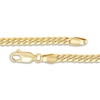 Thumbnail Image 2 of Children's Hollow Miami Cuban Link Bracelet 14K Yellow Gold 6&quot;