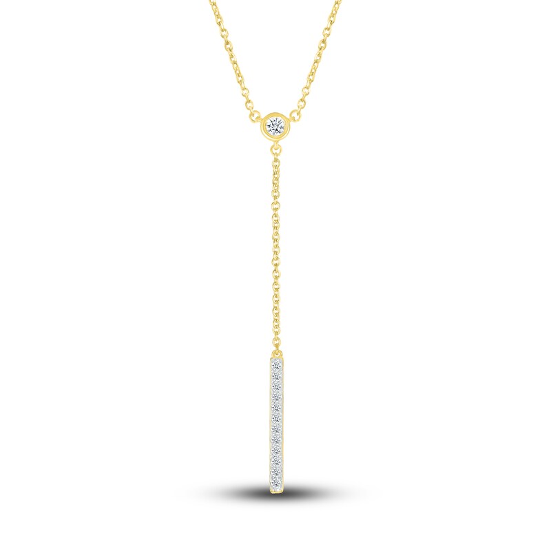 Custom Elegant Diamond Y Necklace 1198-43 7493