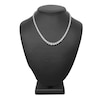 Thumbnail Image 5 of Diamond Tennis Necklace 15 ct tw Round 14K White Gold 16&quot;