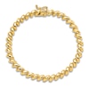 Thumbnail Image 3 of San Marco Chain Bracelet 14K Yellow Gold 7&quot;