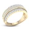 Thumbnail Image 2 of Diamond Anniversary Band 1/4 ct tw Round 14K Yellow Gold