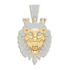 Thumbnail Image 1 of Diamond Lion Charm 1 ct tw Round 14K Yellow Gold